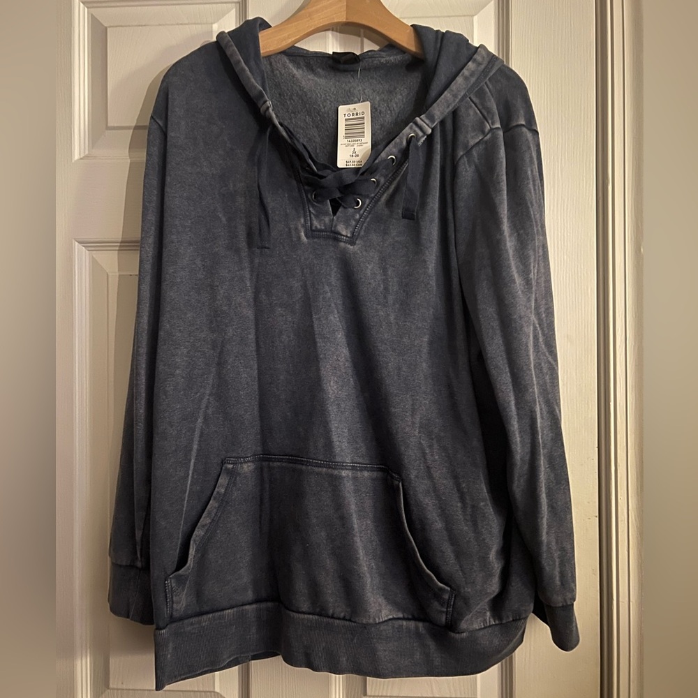 Torrid Blue Pullover